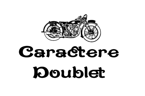 Caractere Doublet Font Review
