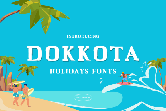 Dokkota: A Bold Font for Creative Projects