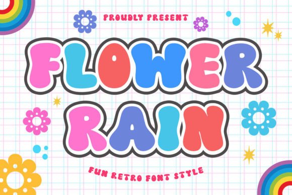 Flower Rain Font Review