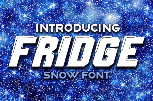 Fridge Font for Web Design