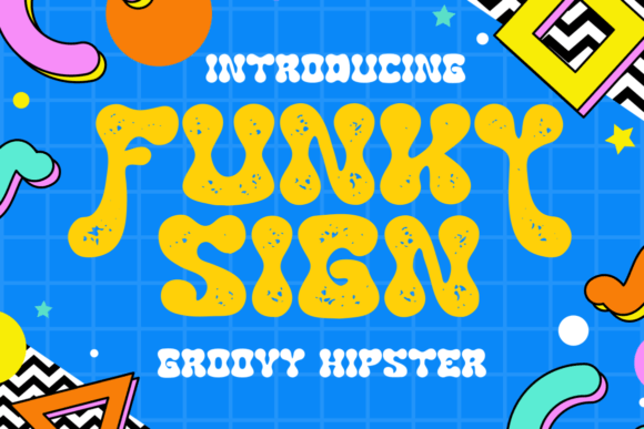 Funky Sign Font for Bold Design