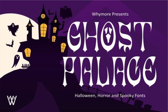 Ghost Palace Font for Halloween Design