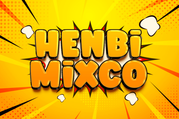 Henbi Mixco Font for Creative Projects