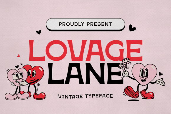 Lovage Lane Font: Retro Charm for Creative Projects
