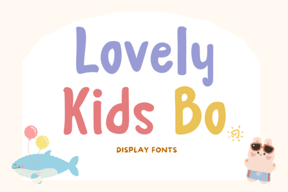 Lovely Kids Bo Font