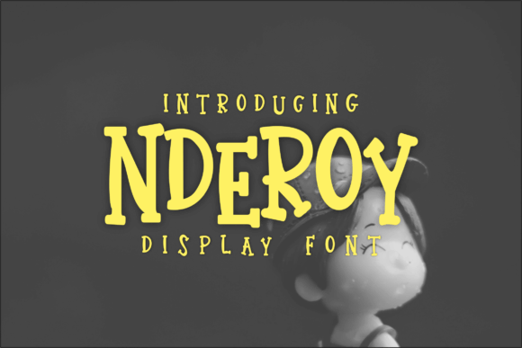 Nderoy Font: Unique Display Typeface