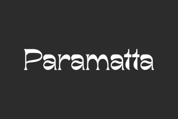 Paramatta Font for Creative Projects
