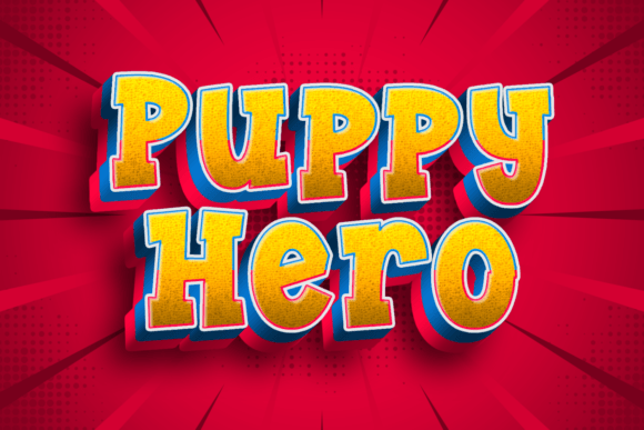 Puppy Hero Font for Bold Design