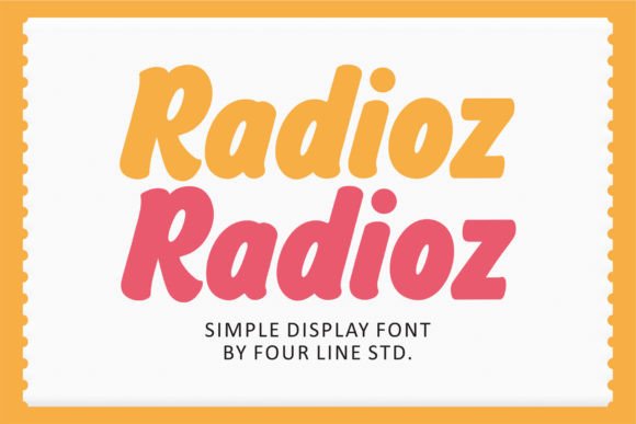 Radioz Font for Creative Makers