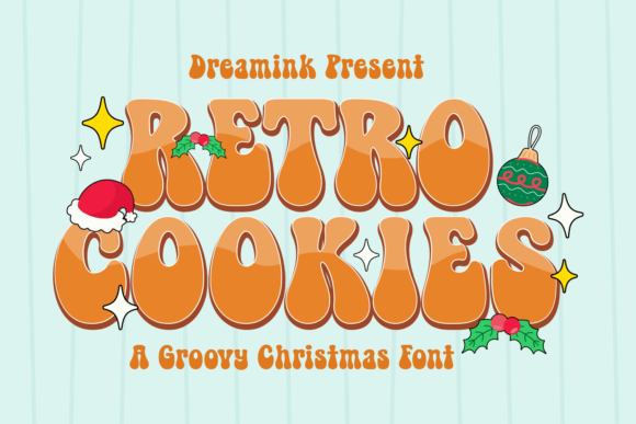 Retro Cookies Font for Web Design