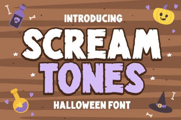 Scream Tones Font for Bold Branding