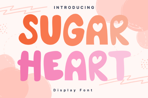 Sugar Heart Font for Creative Projects