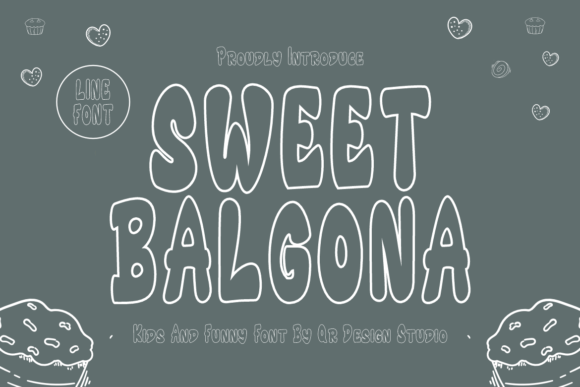 Sweet Balgona Font for Creative Makers