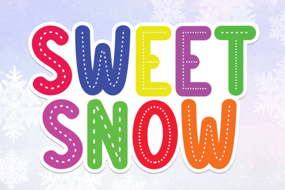 Sweet Snow Font Review