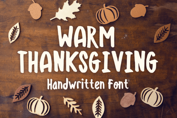 Warm Thanksgiving Font